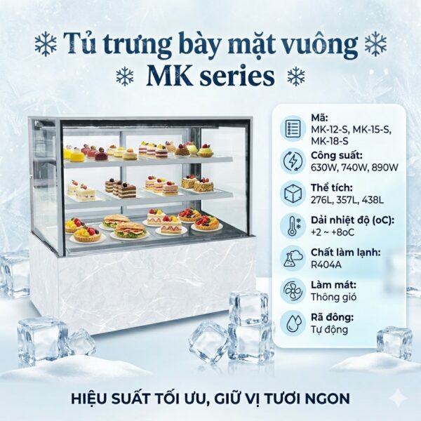 tủ trưng bày đứng 2 cánh kính coolmes ls series (sao chép)